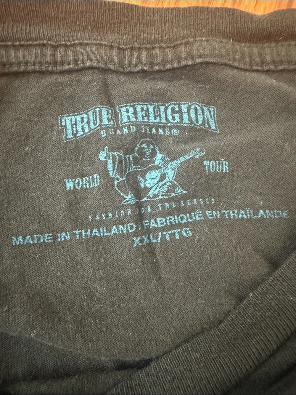 True Religion Men's 'Mr. Nice Guy' Black Graphic Tee